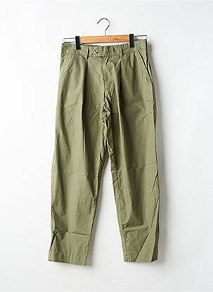 Pantalon chino verde SANS MARQUE bărbat
