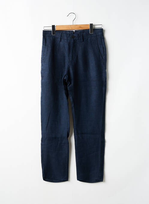 Pantalon drept albastru MASSIMO DUTTI bărbat