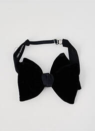 Papion țesătură catifea negru GUESDON bărbat