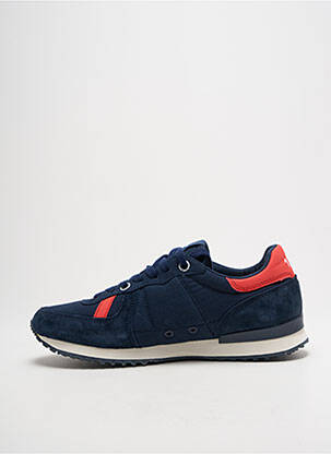 Adidași vârf rotund vârf rotund albastru PEPE JEANS bărbat