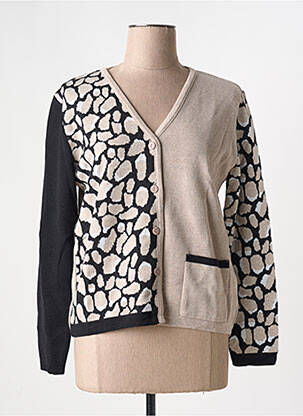 Vestă cu mâneci lungi maro I.ODENA femeie