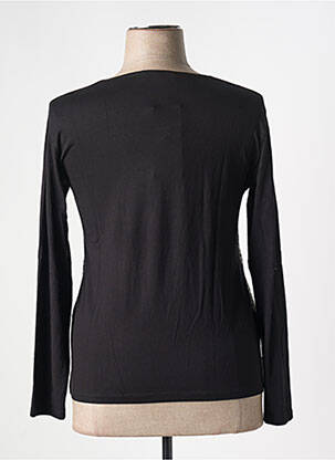 Tricou mâneci lungi mâneci lungi negru GRIFFON femeie