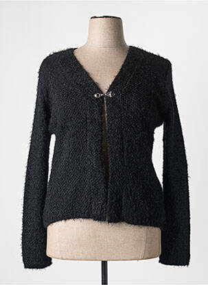 Vestă cu mâneci lungi negru GRIFFON femeie