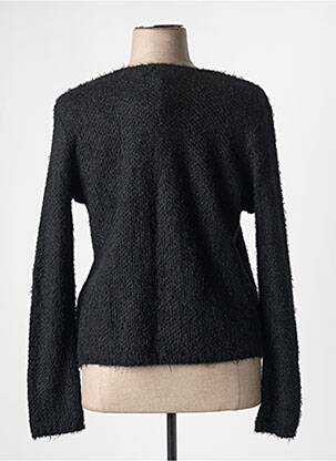 Vestă cu mâneci lungi tricot tricot pufos negru GRIFFON femeie
