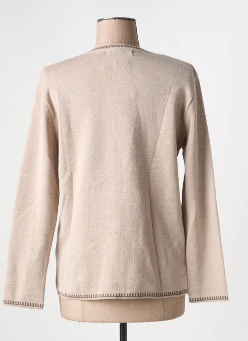 Vestă cu mâneci lungi bej I.ODENA femeie