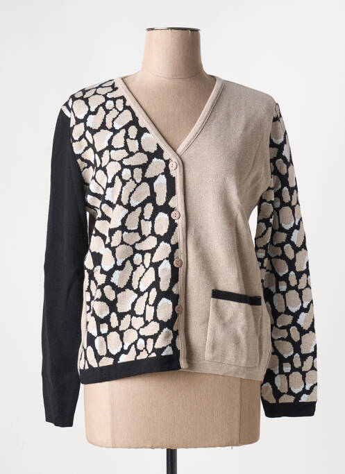 Vestă cu mâneci lungi maro I.ODENA femeie