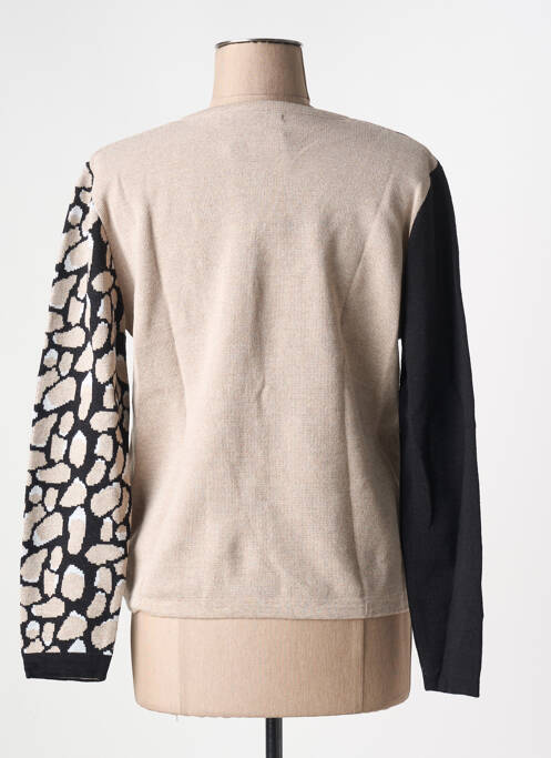 Vestă cu mâneci lungi maro I.ODENA femeie