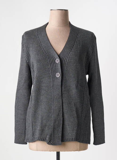 Vestă cu mâneci lungi gri I.ODENA femeie