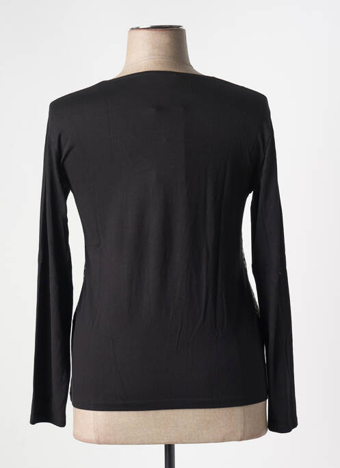 Tricou imprimeu fantezie mâneci lungi negru GRIFFON femme