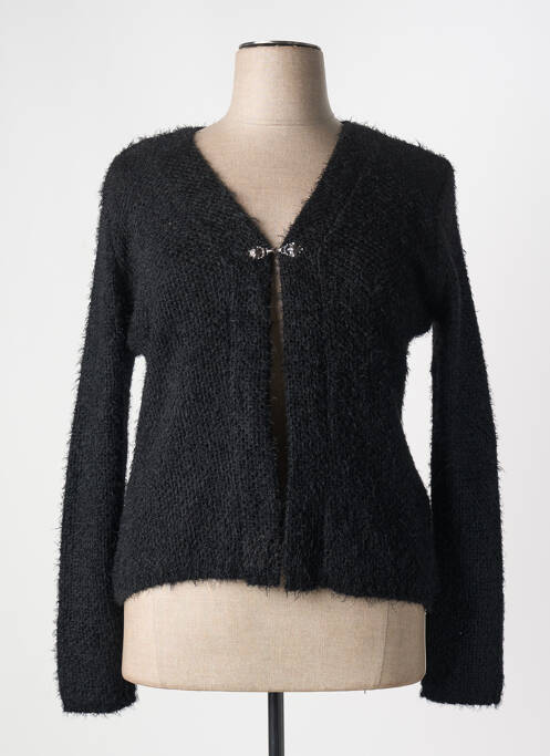 Vestă cu mâneci lungi negru GRIFFON femeie