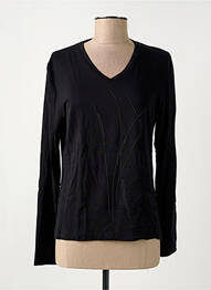 Tricou mâneci lungi mâneci lungi negru GRIFFON femme