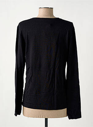Tricou mâneci lungi mâneci lungi negru GRIFFON femeie