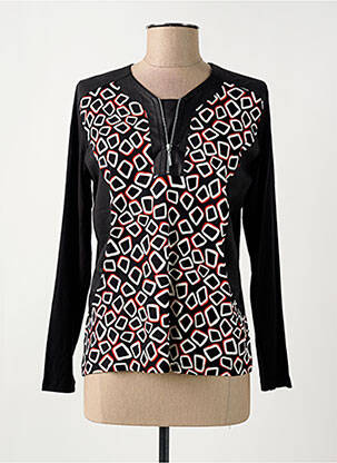 Top negru GRIFFON femeie