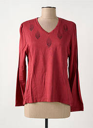 Tricou mâneci lungi mâneci lungi roz GRIFFON femme