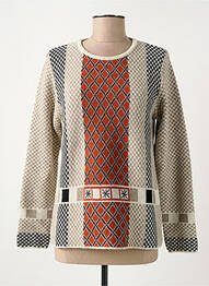 Pulover elasticitate mâneci lungi gri GUY DUBOUIS femme