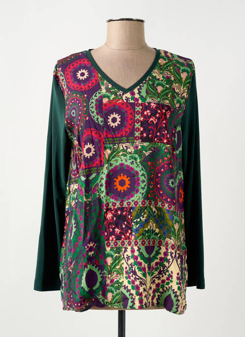 Tricou verde GRIFFON femeie