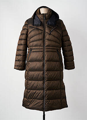 Geacă matlasată maro REVER MILE femeie