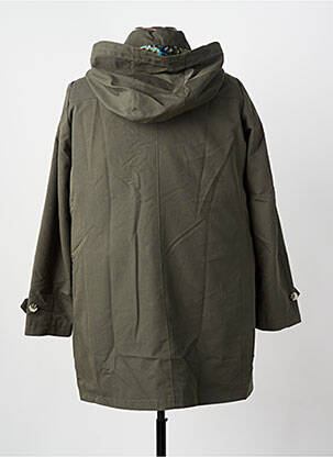 Parka mâneci lungi cu glugă verde 7 SEASONS femeie