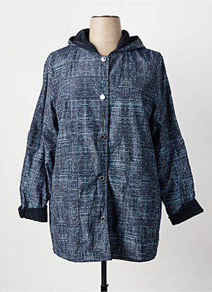 Impermeabil albastru CONCEPT K femeie