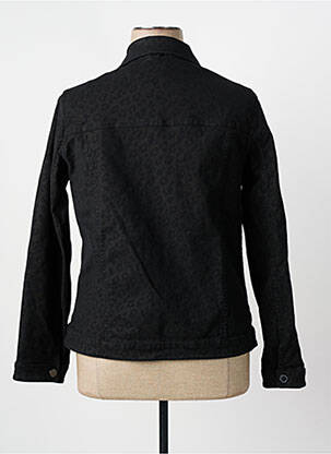Jachete casual guler de bluză negru CONCEPT K femeie