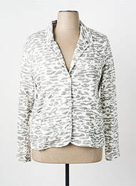 Jachete casual guler tip costum alb ZIA BRAND femme