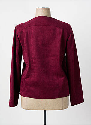 Jachete casual guler rotund violet QUATRE VINGT JOURS femeie