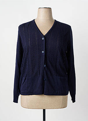 Vestă cu mâneci lungi albastru I.ODENA femeie