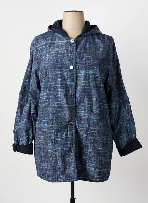 Impermeabil albastru CONCEPT K femeie