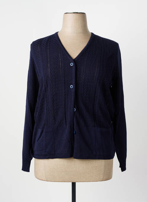 Vestă cu mâneci lungi albastru I.ODENA femeie