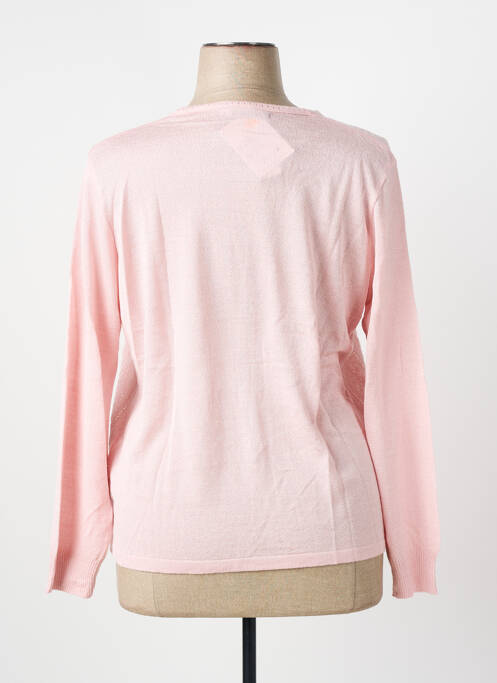 Vestă cu mâneci lungi roz I.ODENA femeie