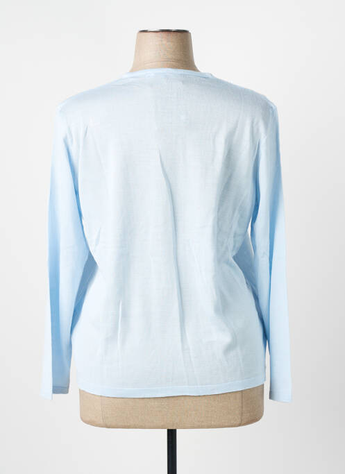 Vestă cu mâneci lungi albastru deschis I.ODENA femeie