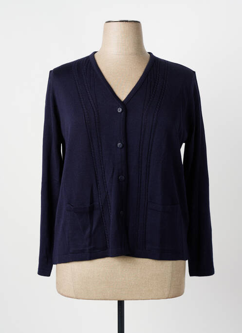 Vestă cu mâneci lungi albastru închis I.ODENA femeie