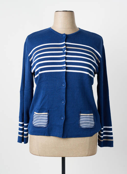 Vestă cu mâneci lungi albastru I.ODENA femeie