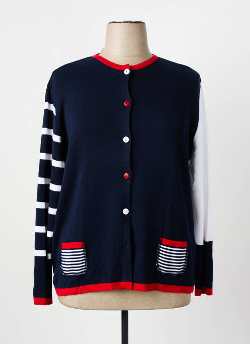 Vestă cu mâneci lungi albastru I.ODENA femeie