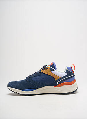 Adidași nubuc vârf rotund albastru PEPE JEANS bărbat