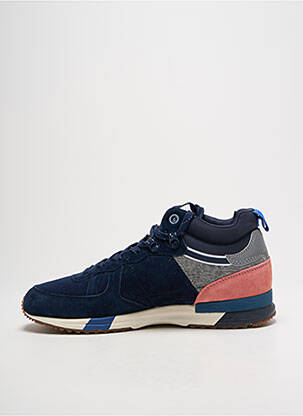 Adidași nubuc vârf rotund albastru PEPE JEANS bărbat