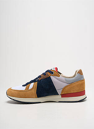 Adidași vârf rotund vârf rotund albastru PEPE JEANS bărbat