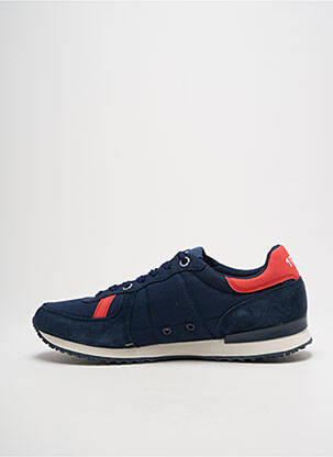 Adidași vârf rotund vârf rotund albastru PEPE JEANS bărbat