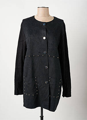 Jachete casual guler rotund negru GRIFFON femeie