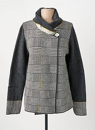 Vestă cu mâneci lungi gri GUY DUBOUIS femeie