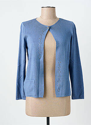 Vestă cu mâneci lungi albastru I.ODENA femeie