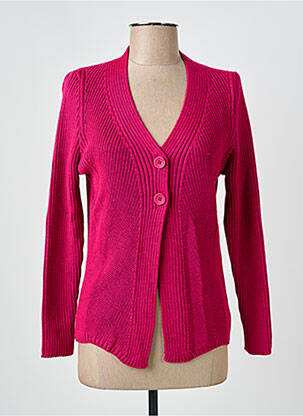 Vestă cu mâneci lungi roz I.ODENA femeie