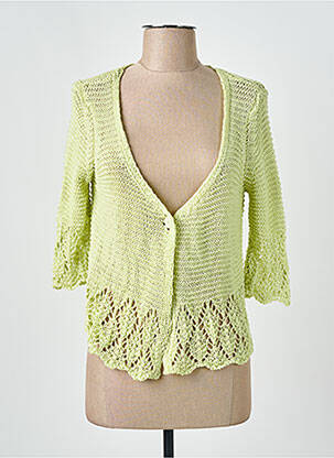 Vestă cu mâneci lungi verde I.ODENA femeie