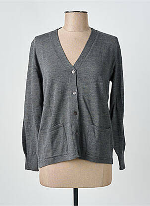 Vestă cu mâneci lungi gri I.ODENA femeie