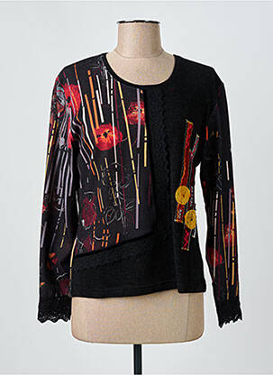 Pulover negru GRIFFON femeie