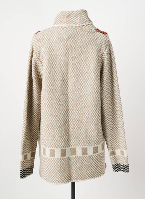 Vestă cu mâneci lungi bej GUY DUBOUIS femeie