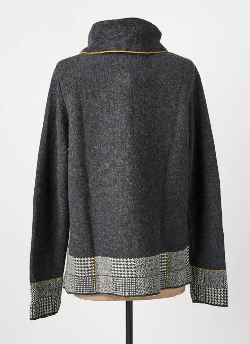 Vestă cu mâneci lungi gri GUY DUBOUIS femeie