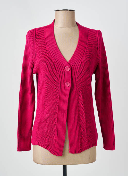 Vestă cu mâneci lungi roz I.ODENA femeie