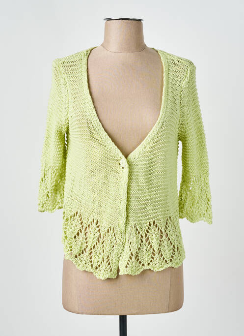 Vestă cu mâneci lungi verde I.ODENA femeie