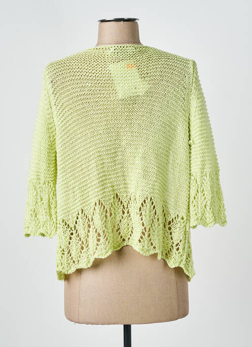 Vestă cu mâneci lungi verde I.ODENA femeie